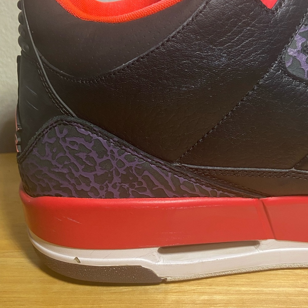 *Rare* Jordan 3 Retro Crimson - Picture 10 of 14
